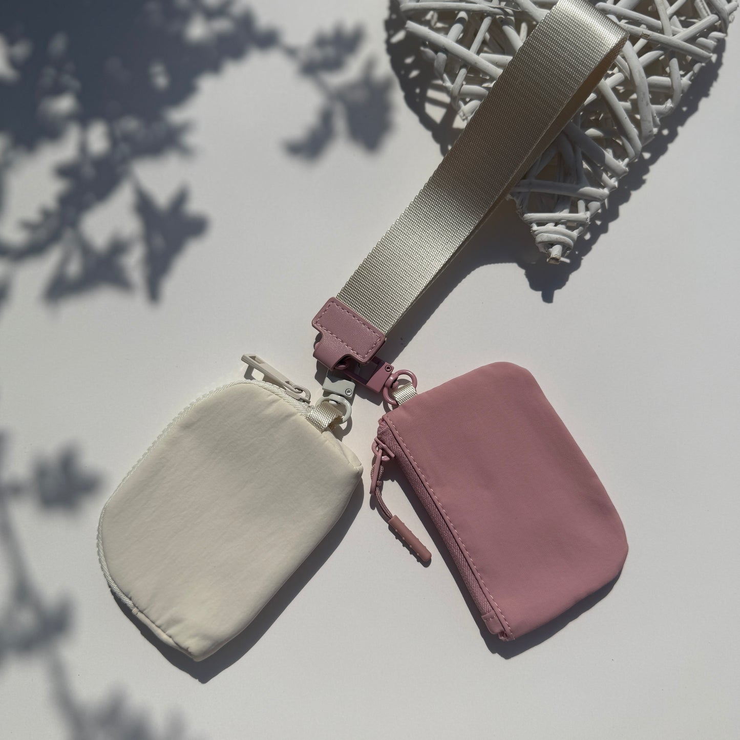 Mini Wristlet Pouch Set-Stylish & Practical On-the-Go Accessory
