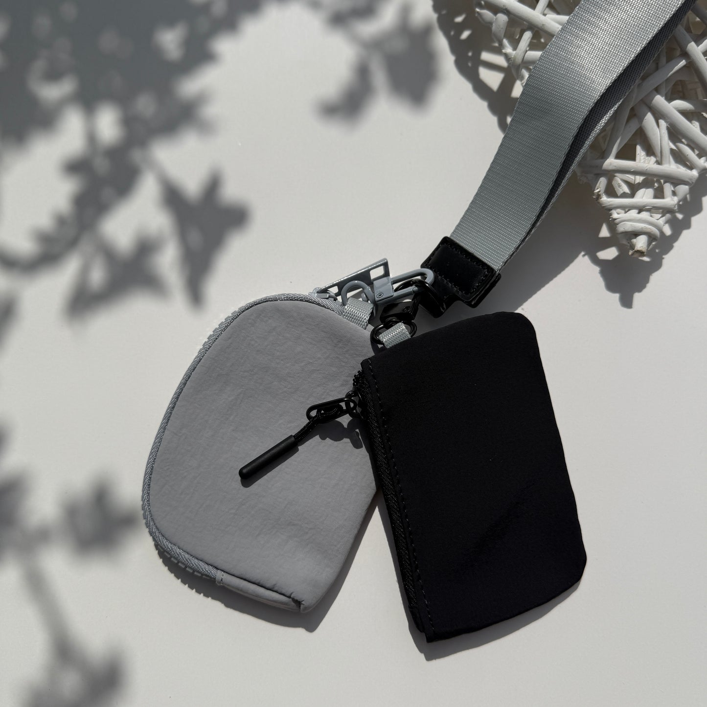 Mini Wristlet Pouch Set-Stylish & Practical On-the-Go Accessory
