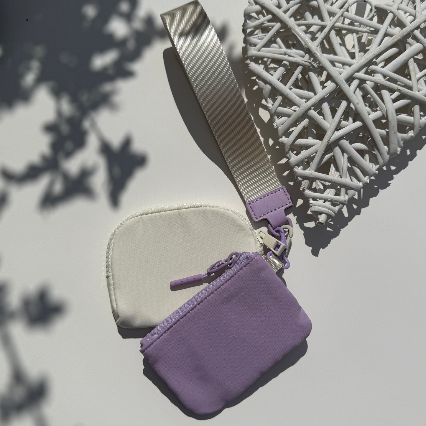 Mini Wristlet Pouch Set-Stylish & Practical On-the-Go Accessory