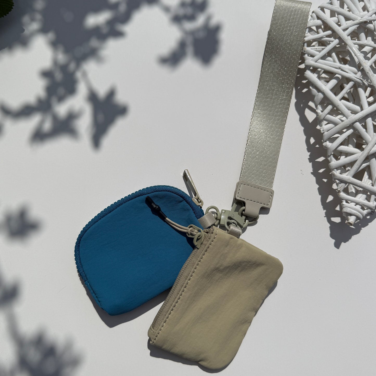 Mini Wristlet Pouch Set-Stylish & Practical On-the-Go Accessory