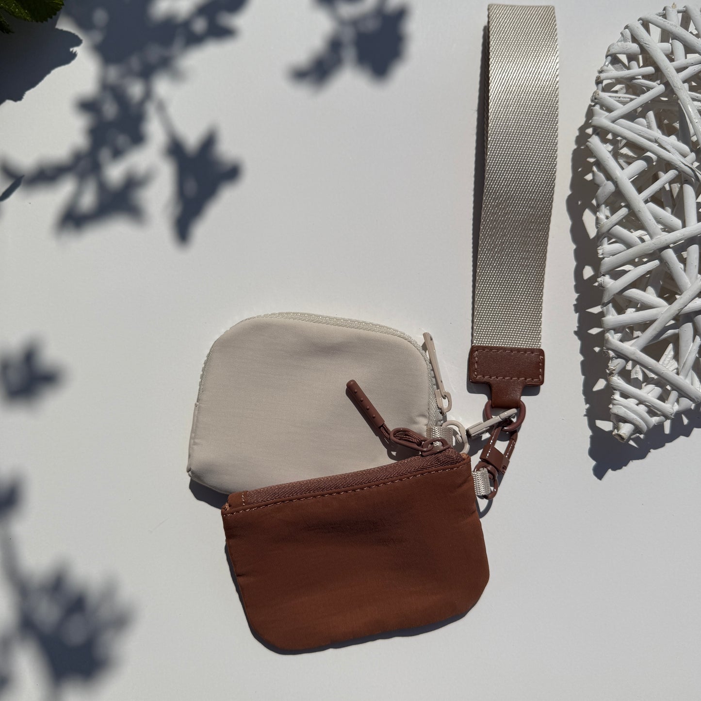 Mini Wristlet Pouch Set-Stylish & Practical On-the-Go Accessory