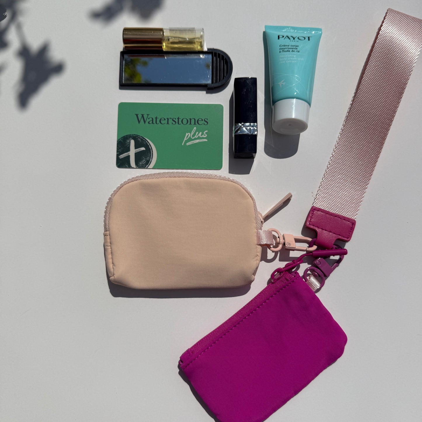 Mini Wristlet Pouch Set-Stylish & Practical On-the-Go Accessory
