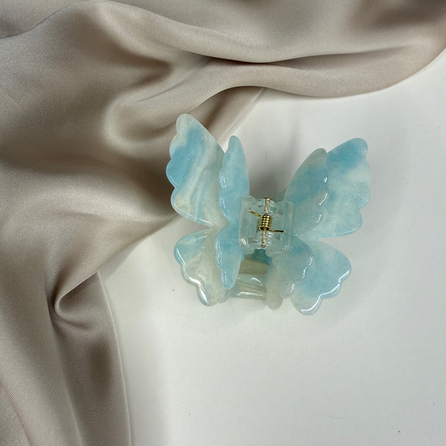 Butterfly Hair Claw Clip with shimmer