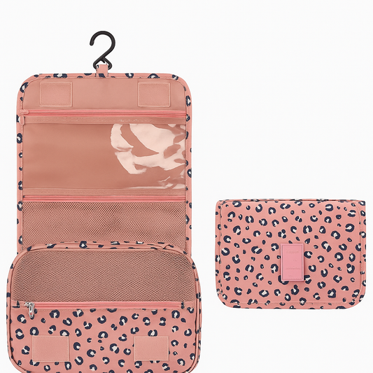 Foldable Travel Wash Bag with Hook