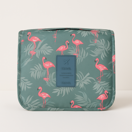 Foldable Travel Wash Bag with Hook