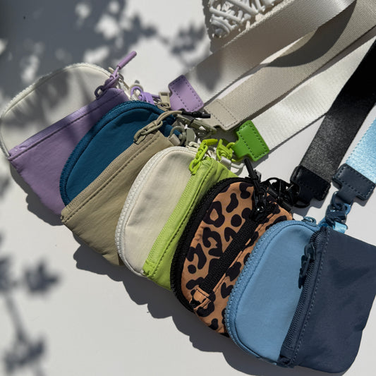 Mini Wristlet Pouch Set-Stylish & Practical On-the-Go Accessory