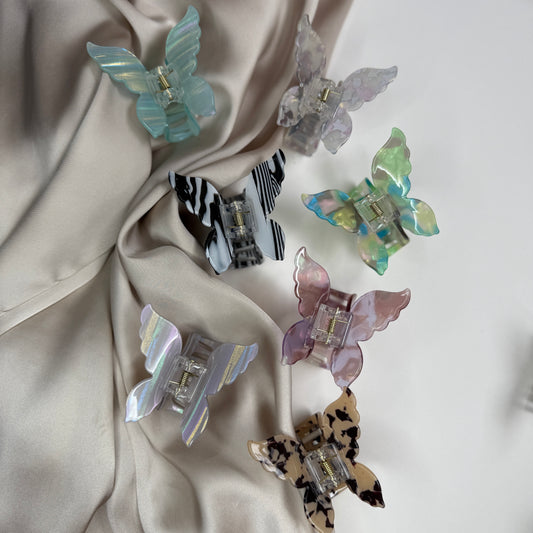 Butterfly Hair Claw Clip-Colorful &Lightweight Grip